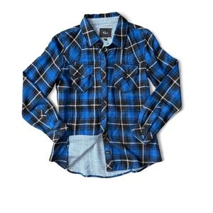 RAILS | Blue Plaid Shirt  XSMALL